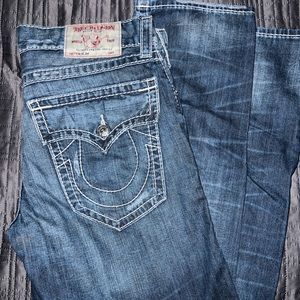 Men’s true religion jeans size 34 slim fit